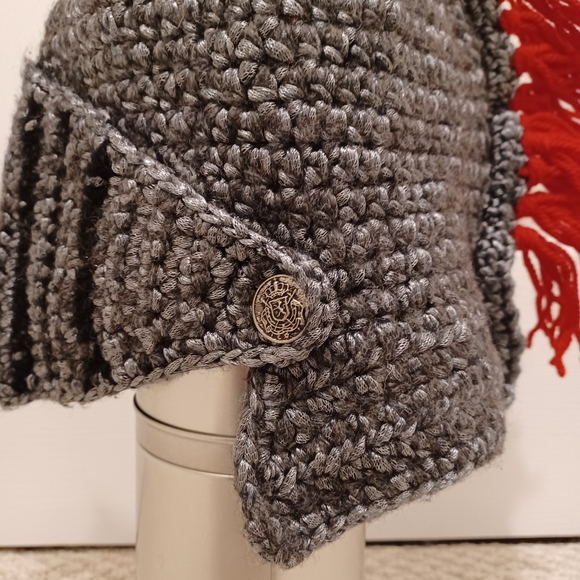 Handmade Medieval Helmet Toque - Picture 13 of 13